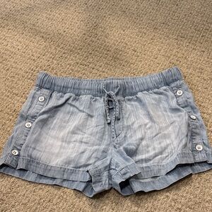 Bella Dahl Light Blue Shorts